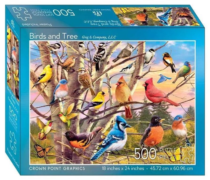 Birds and Tree
